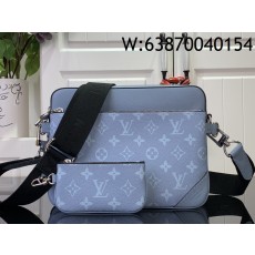 [88factory] 루이비통 트리오 메신저 M14069 18.5*7*25cm 블루