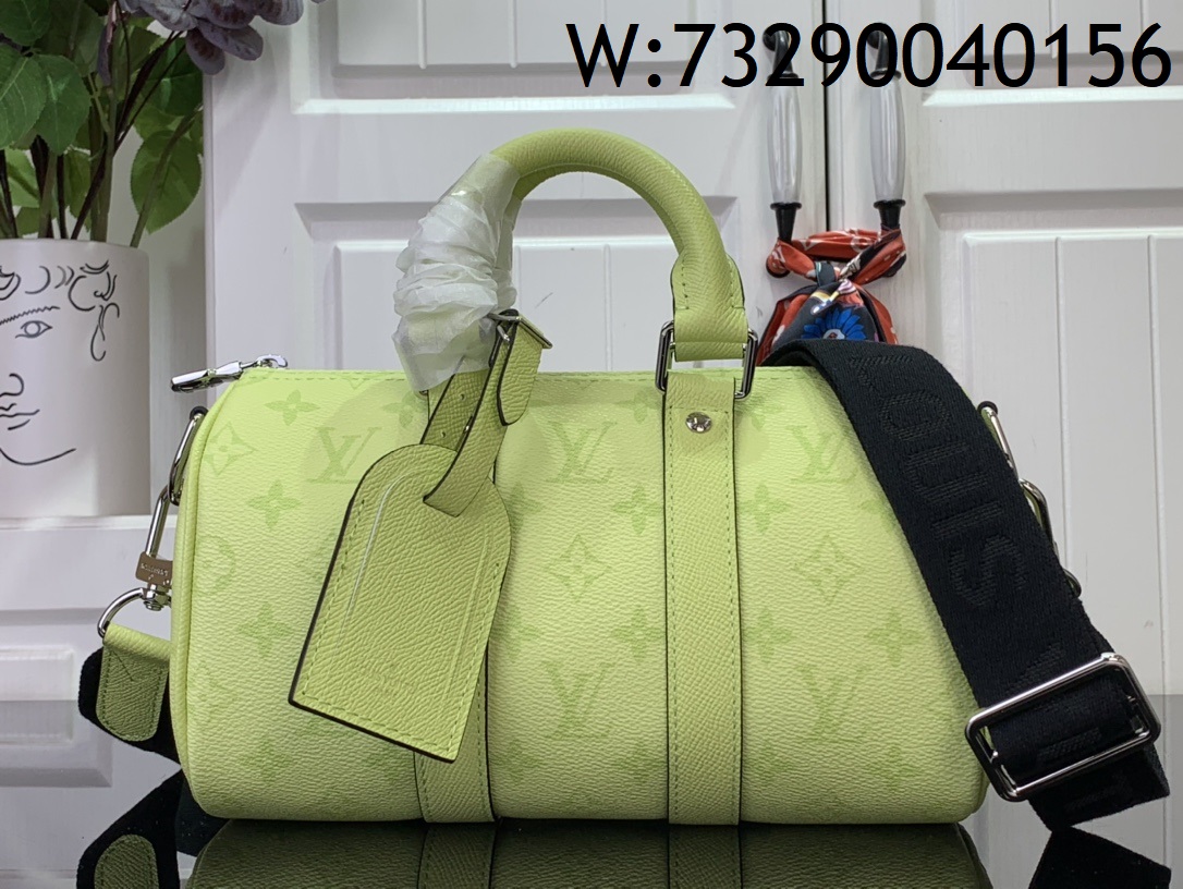 [88factory] 루이비통 키폴 반둘리에 M14078 15*11*25cm 연 황녹색