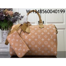 [88factory] 루이비통 스피디 P9 반둘리에 M24421 M24438 40*26*23cm 라이트 오렌지