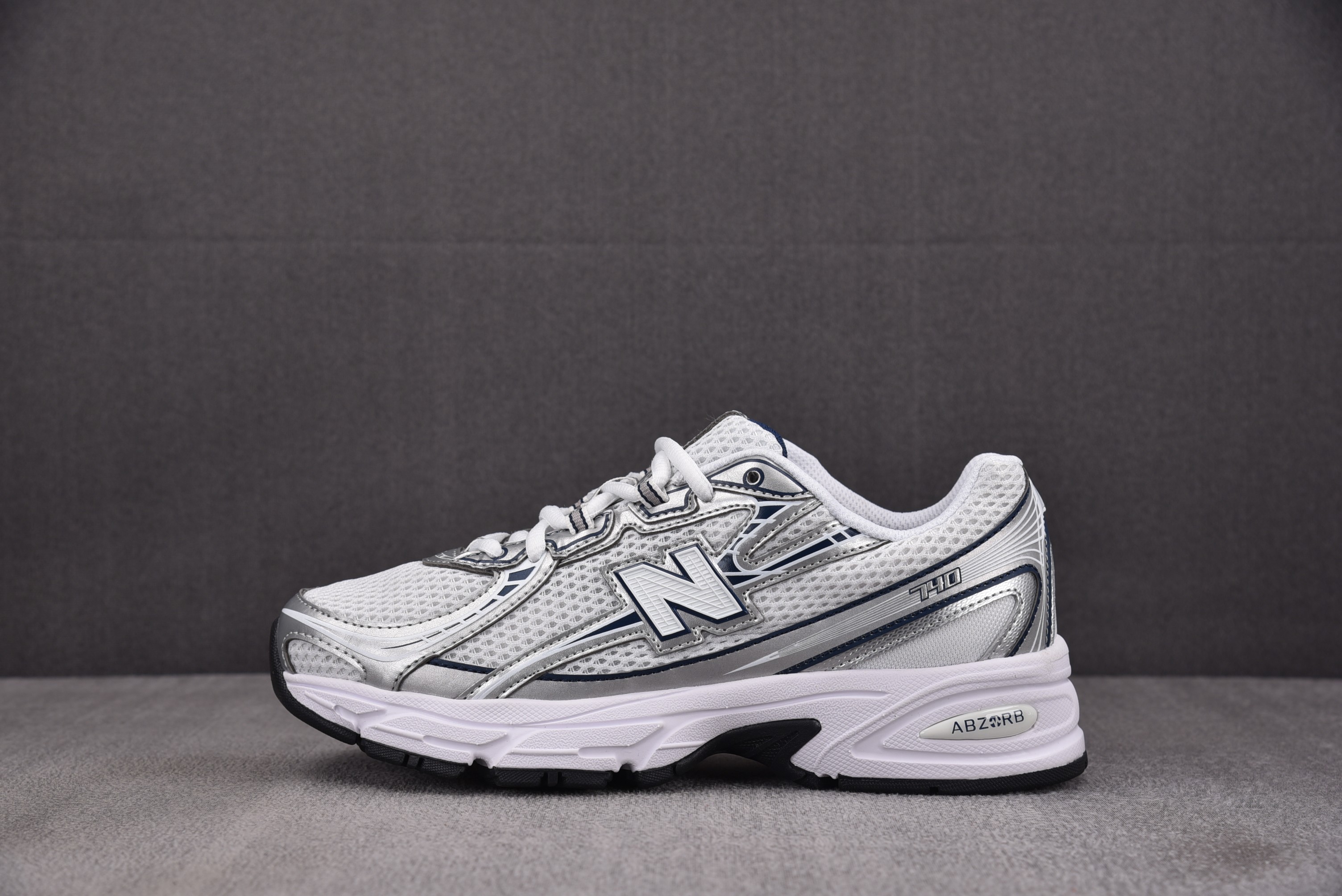 【纯原】뉴발란스 740v2 Nb 네이비 화이트 U740WN2