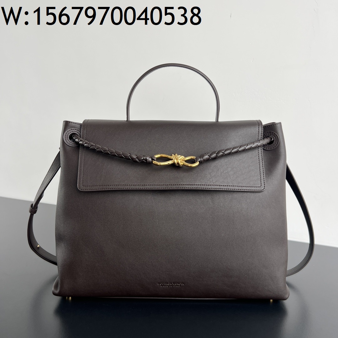 징 팩토리 보테가베네타 라지 차오 차오 826195 42*32*15cm 초콜릿