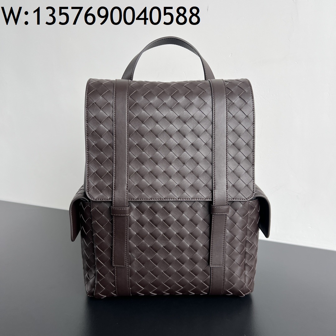 징 팩토리 보테가베네타 백 투 스쿨 백팩 805971 39*31*14cm 초콜릿