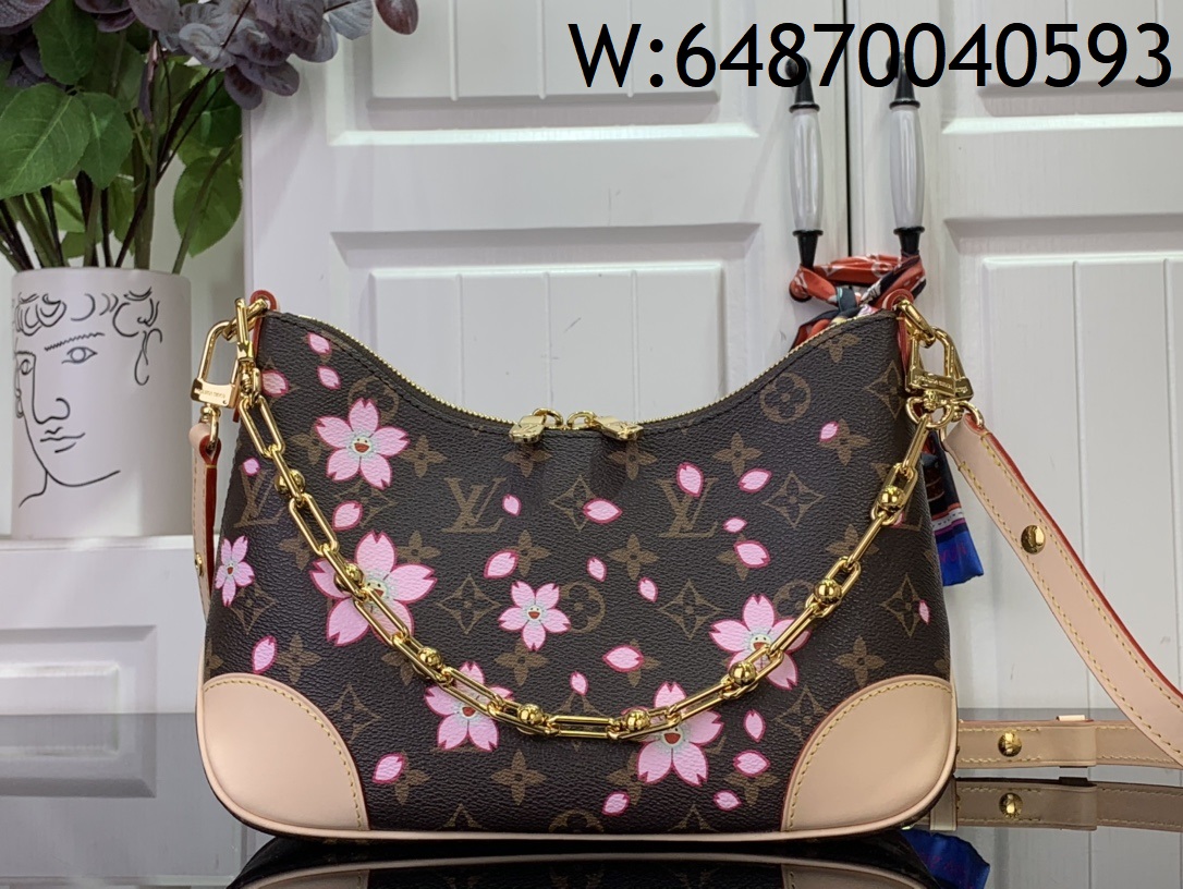 [88factory] 루이비통 LV X TM 불로뉴 사쿠라 M13265 16*9.5*29cm 브라운
