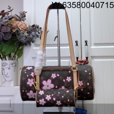[88factory] 루이비통 LV X TM 빠삐용 사쿠라 M13097 11*13*27cm 브라운