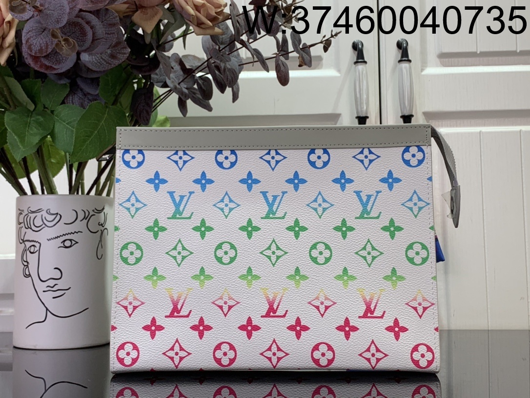 [88factory] 루이비통 이클립스 포쉐트 보야주 클러치 M13907 26*20*5cm 그라데이션