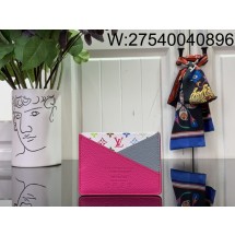 [88factory] 루이비통 LV x TM 크리스크로스 카드지갑 M14091 10*7*0.3cm 레드