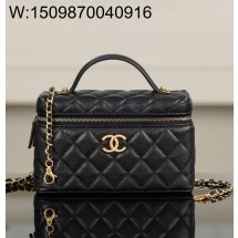 [JD] 샤넬 체인 베니티백 골드 메탈 25P 블랙 17*19.5*5cm 