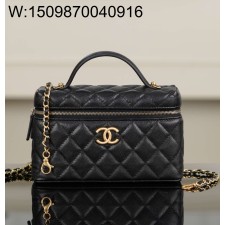 [JD] 샤넬 체인 베니티백 골드 메탈 25P 블랙 17*19.5*5cm 