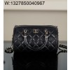 [JD] 샤넬 25C 금장 보스턴 볼링백 11*18.5*11.4cm 블랙