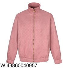 [잔디집2] 루이비통 25SS 모노그램 스웨이드 자켓 핑크