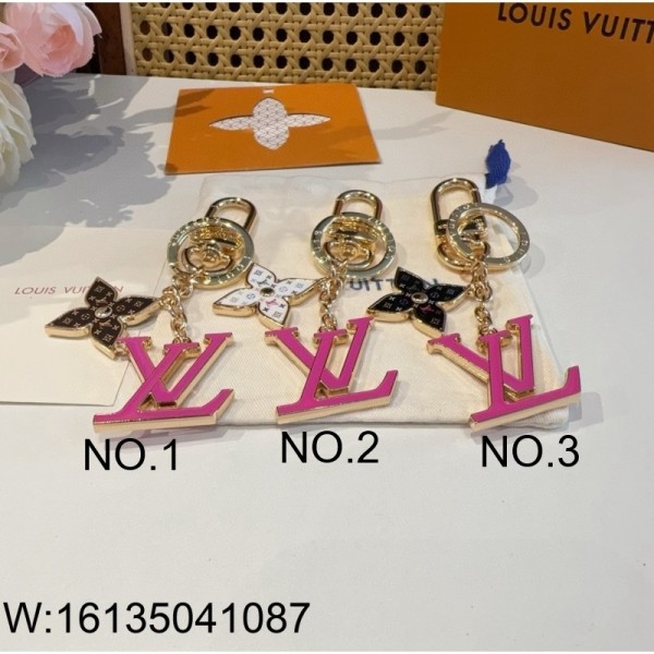 AGG 루이비통 LV X TM 아이코닉 모노그램 멀티컬러 키홀더 키링 M02466