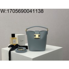 백경 셀린느 미니 루이즈 버킷백 13.5*16*10cm 10N473 남회색