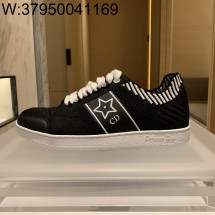 [QR 5009] 디올 스타 CD 스트라이프 스니커즈 블랙
