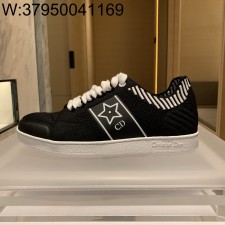 [QR 5009] 디올 스타 CD 스트라이프 스니커즈 블랙