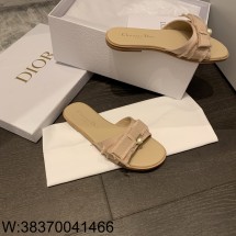 [QR 5009] 디올 아디올러블 뮬 슬리퍼 누드 KCO282GGN S900