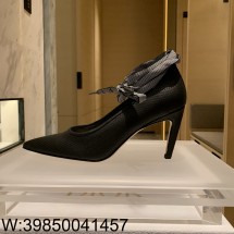 [QR 5009] 디올 D-Journey 레이스업 펌프스 하이힐 블랙 KCV329LAB S900