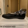 [QR 5009] 디올 D-Journey 레이스업 발레 플랫 블랙 KDF004LAB_S900