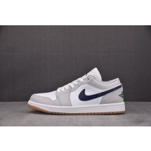 【CJ】조던 1 로우 화이트 뉴트럴 그레이553558-146