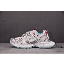 【XA】발렌시아가 3XL 익스트림 레이스 B 끈 스트랩 메탈 버클 레드 화이트 블루