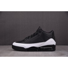 【RN】프라그먼트 디자인 x 에어 조던 3 레트로 SP 화이트 블랙 DA3595-001