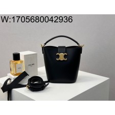 백경 셀린느 미니 루이즈 버킷백 13.5*16*10cm 10N473 블랙