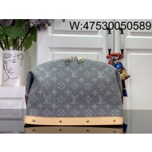 [88factory] 루이비통 코스메틱 파우치 라지 데님 그레이 M13750 18*9*27cm