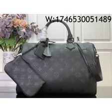 [88factory] 루이비통 스피디 P9 반둘리에 40 블랙 M24419 40*26*23cm