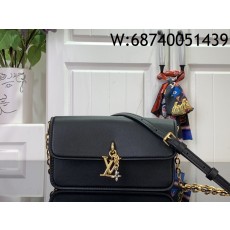[88factory] 루이비통 월릿 온 체인 LV 블룸 블랙 M14564 11.5*4*20cm
