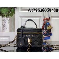 [88factory] 루이비통 베니티 PM 스몰 블랙 M25123 19*13*11cm