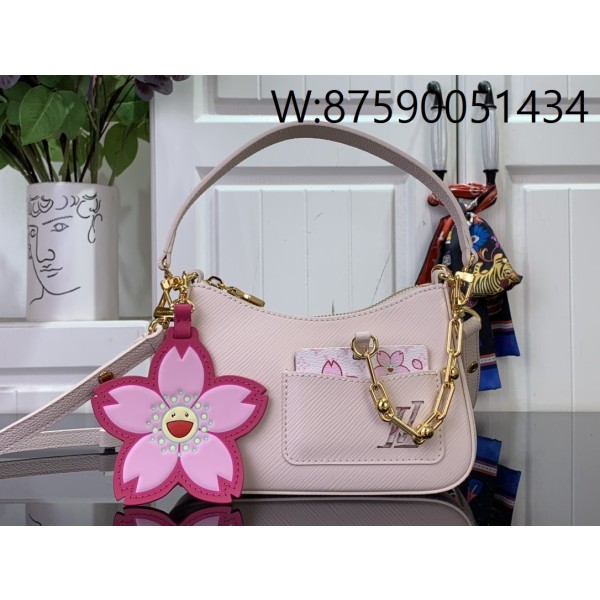 [88factory] 루이비통 LV x TM 마렐리니 치키 핑크 M13101 13.5*6.5*19cm