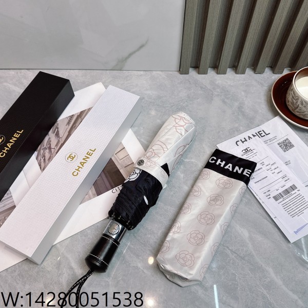 AGG 샤넬 동백꽃 양우산 아이보리