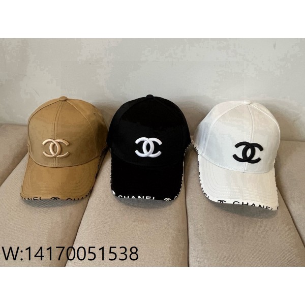 AGG 샤넬 CC로고 모노그램 볼캡 모자 3컬러