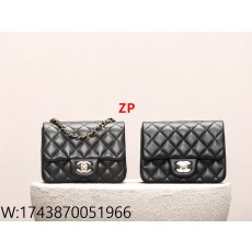 [CD] 샤넬 미니 플랩백 램스킨...