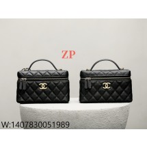 [CD] 샤넬 체인 베니티백 골드 메탈 25P 블랙 19cm