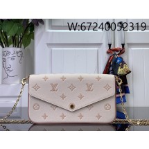 [88factory] 루이비통 포쉐트 펠리시 체인 M64064 M15968 21*12*3cm 크림