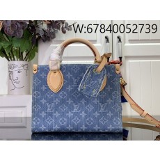 [88factory] 루이비통 온더고 PM 데님 스몰 M14633 19*11.5*25cm
