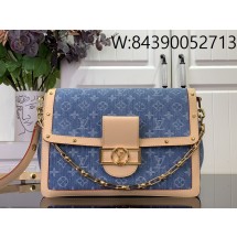 [88factory] 루이비통 도핀 소프트 GM 라지 데님 M13319 20*11*28cm