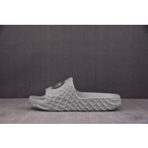 【CY】구찌 슬라이드 샌들 인터로킹 G 그레이 워터 리플 슬리퍼