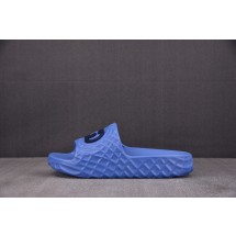 【CY】구찌 슬라이드 샌들 인터로킹 G 블루 워터 리플 슬리퍼