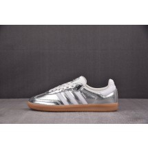 【TOP】(W) 아디다스 오리지널스 삼바 OG 실버 메탈릭 클라우드 화이트 JR0035