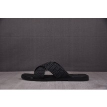 【GD】디올 오블리크 슬리퍼 블랙