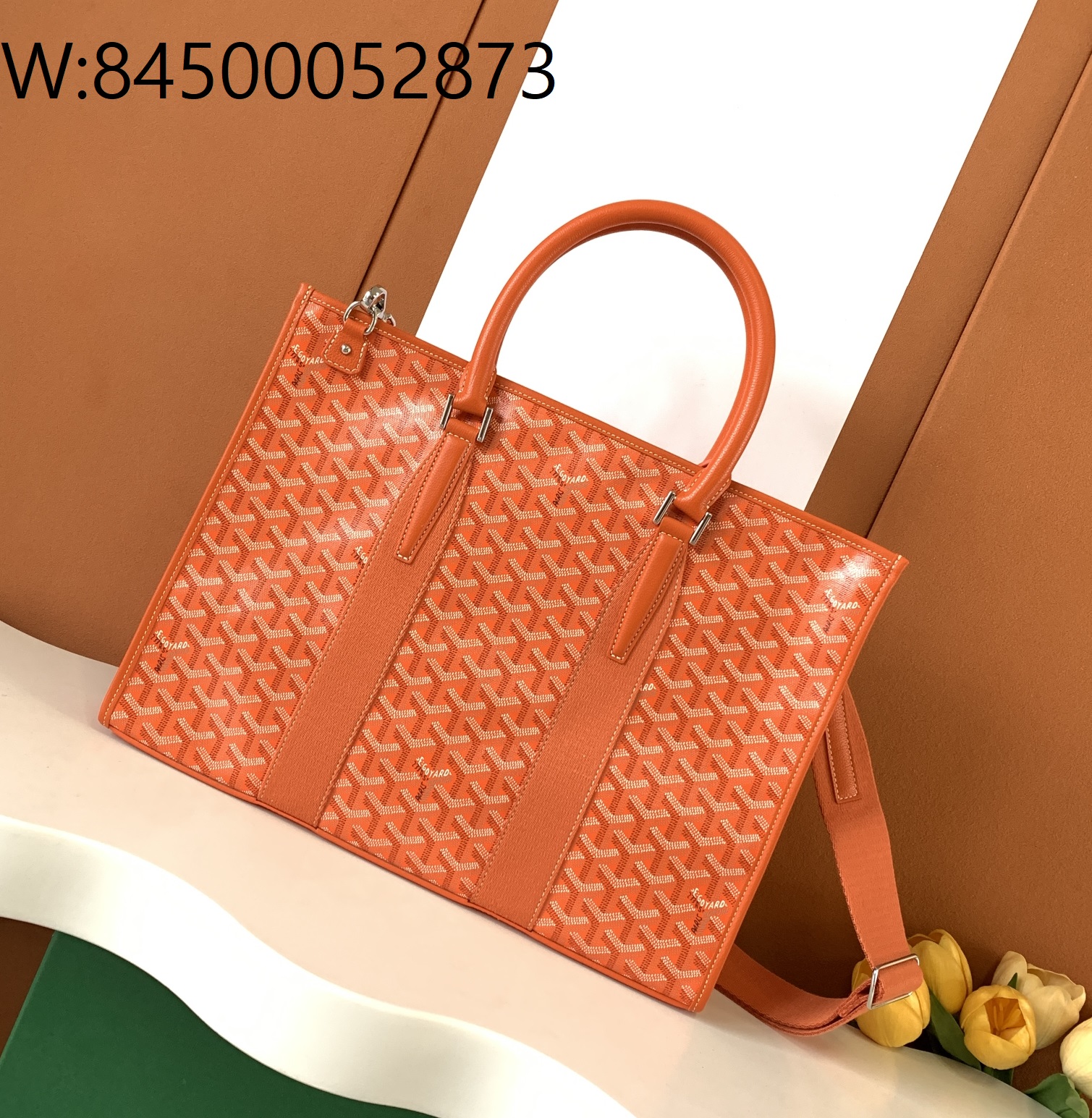 [엠플러스] 고야드 모르방 도큐먼트 케이스 오랜지 39*6.5*29m