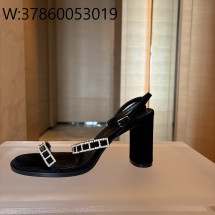 [QR 5009] 디올 Diorissime 힐 샌들 블랙