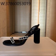 [QR 5009] 디올 Diorissime 힐 샌들 블랙