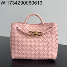 징 팩토리 보테가베네타 스몰 안디아모 743568 25*22*10.5cm 연핑크