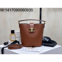 백경 셀린느 스몰 루이즈 버킷 119713 16*19*12cm 탠