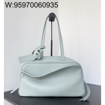 [dxg] 발렌시아가 캐리 라지 볼링백 연그린 35.8*18.7*16.5cm