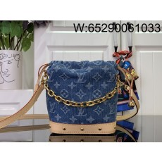 [88factory] 루이비통 나노 노에 데님 블루 M83043 17.5*8.8*20.5cm