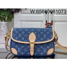 [88factory] 루이비통 다이앤 데님 M13070 15*9*24cm 가죽 스트랩