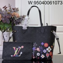 [88factory] 루이비통 LV X TM 네버풀 MM 블랙  M13675 32*29*17cm
